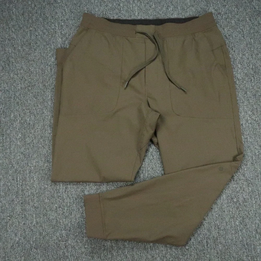 lululemon Pants Mens XXL Green ABC Jogger Athletic Tapered Zip Pocket Training